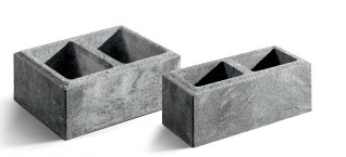 Размер заборного блока из бетона для столбов